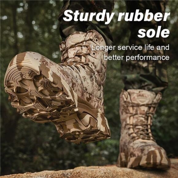 BRAND NEW Men's Camouflage Hunting Boots - Picture 8 of 9